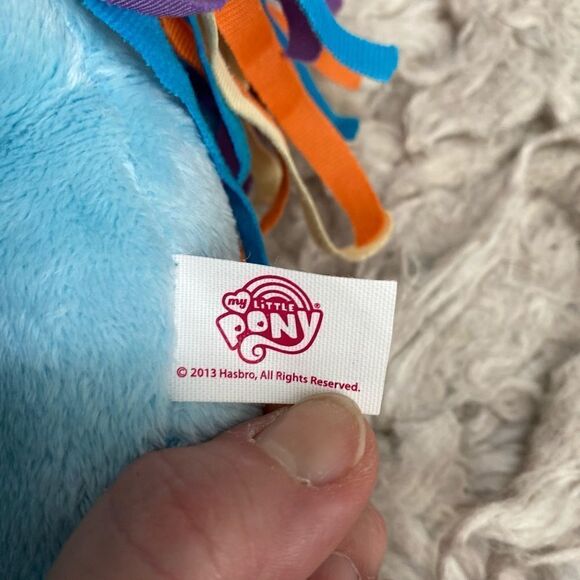 🌴 My Little Pony 11” Rainbow Dash Pegasus Plush - Picture 5 of 9